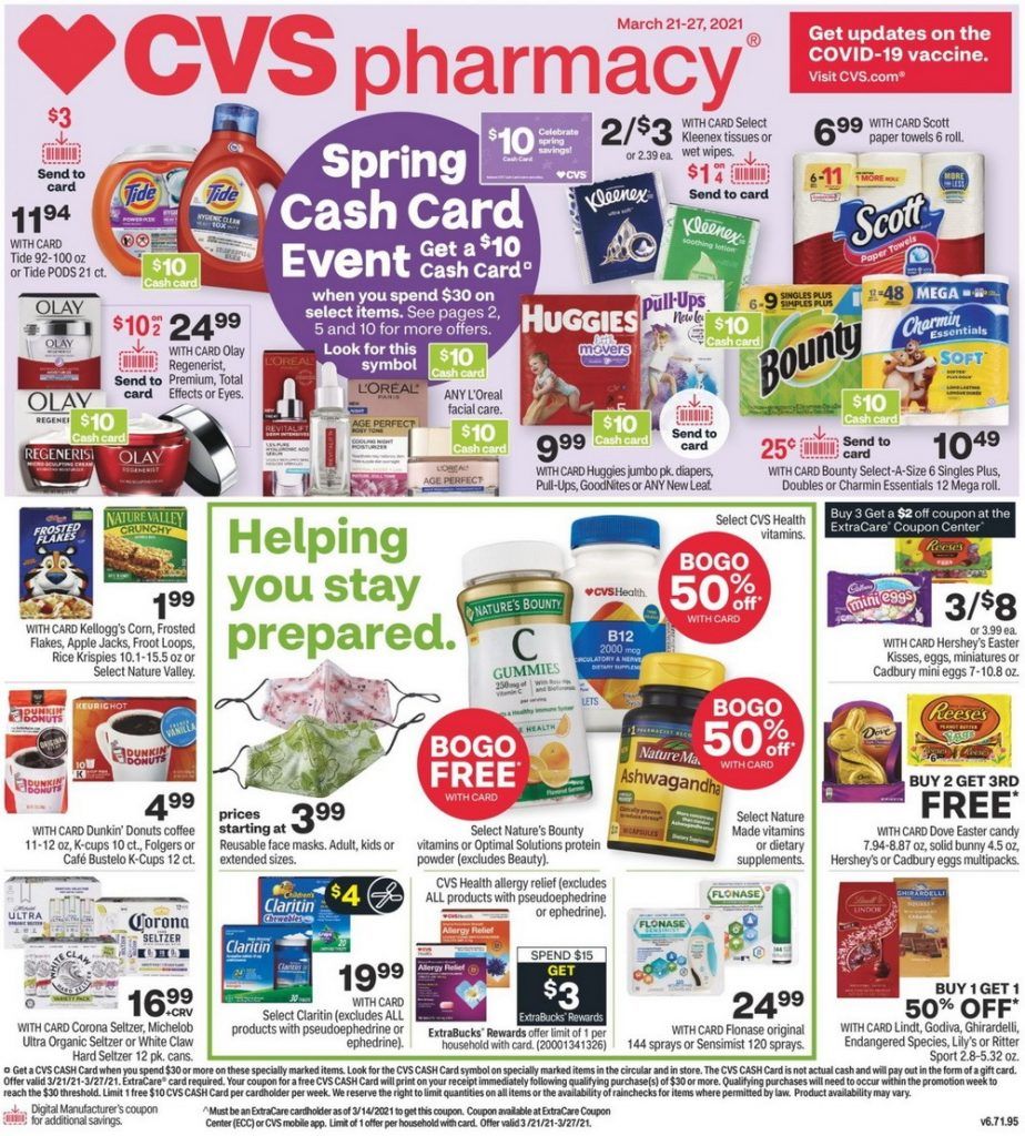 CVS Weekly Ad Mar 21 – Mar 27, 2021