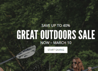 Cabela’s Great Outdoor Sale Mar 04 – Mar 10, 2021