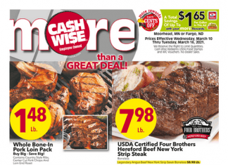 Cash Wise Weekly Ad Mar 10 – Mar 16, 2021