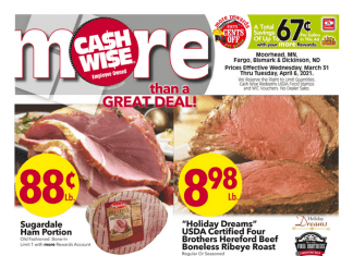Cash Wise Weekly Ad Mar 31 – Apr 06, 2021