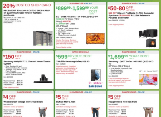 Costco Monthly Ad Mar 10- Apr 04, 2021