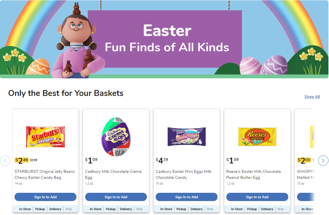 Dillons Easter Flyer Sales