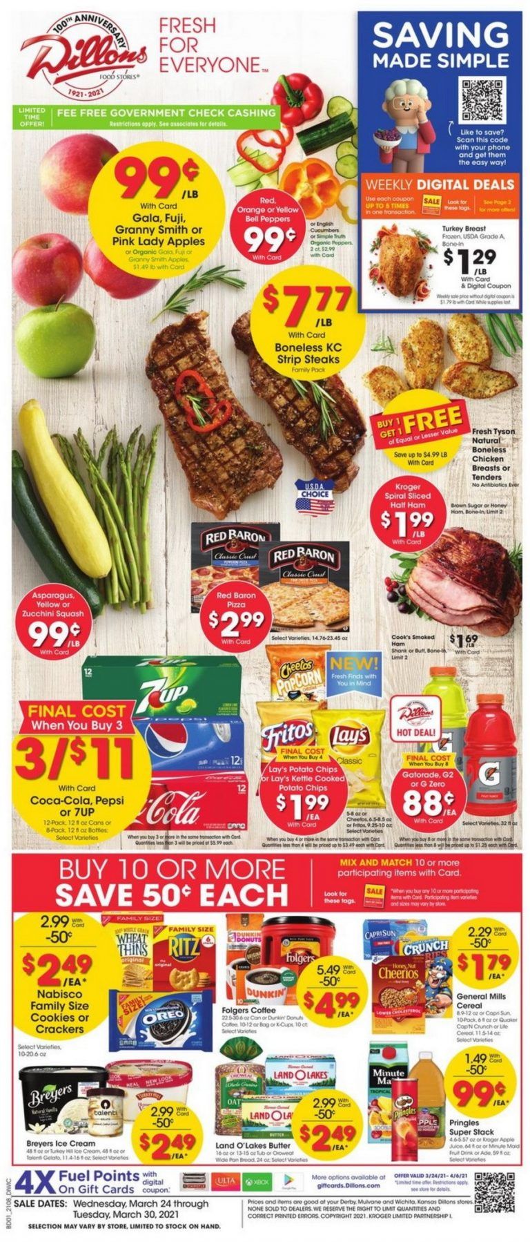 Dillons Weekly Ad Mar 24 Mar 30, 2021