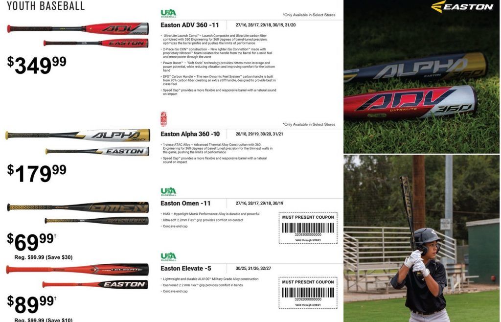 Dunham's Sports 2021 Baseball/Softball Gear Guide