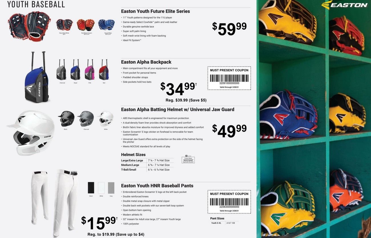 Dunham's Sports 2021 Baseball/Softball Gear Guide