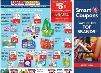 Family Dollar Weekly Ad Mar 07 – Mar 13, 2021