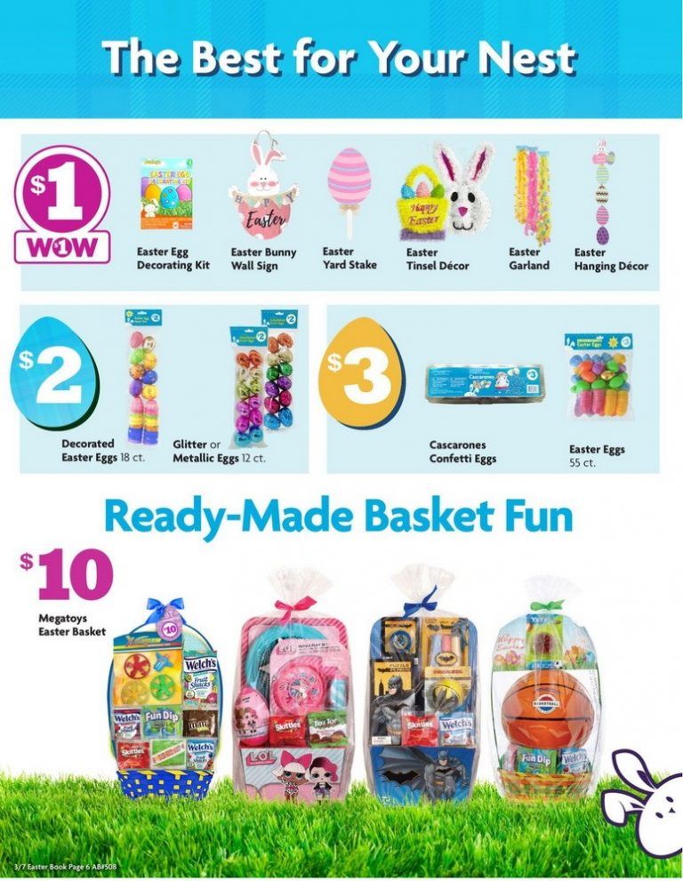Family Dollar Easter Flyer Sale