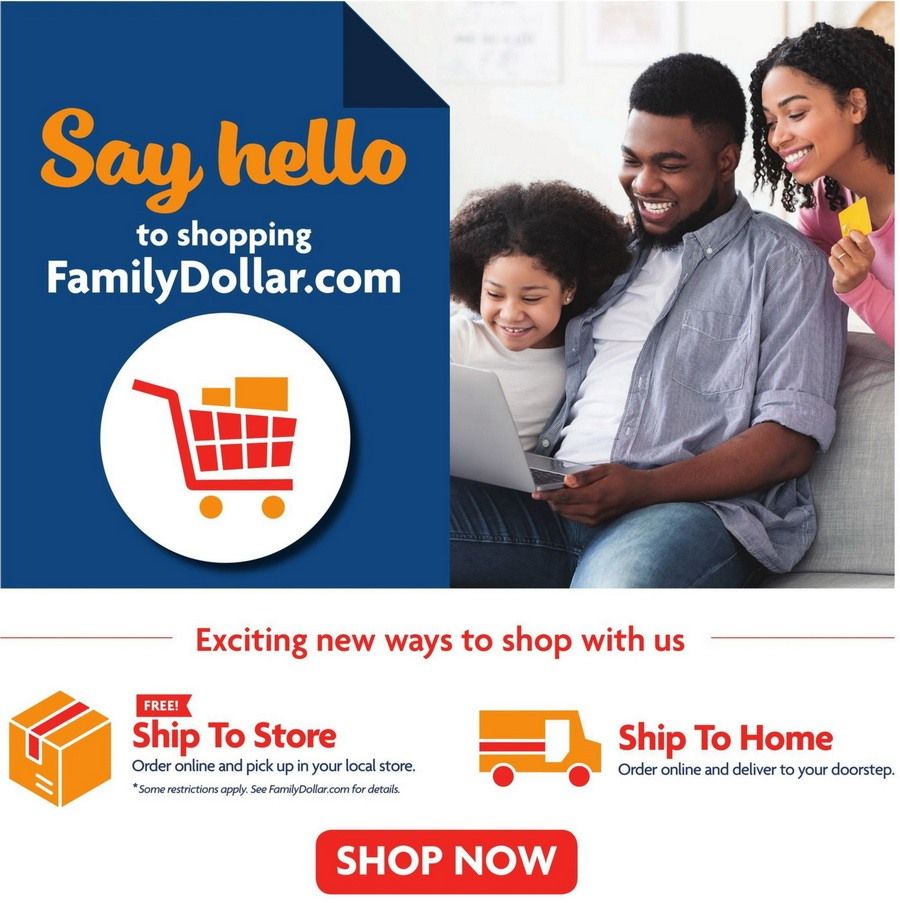Family Dollar Easter Flyer Sale