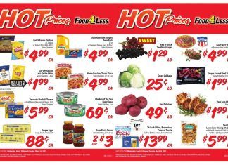 Food 4 Less Weekly Ad Mar 10 – Mar 16, 2021