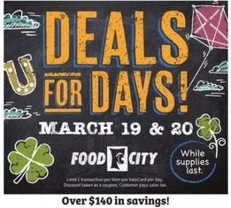 Food City Weekly Ad Mar 17 – Mar 23, 2021