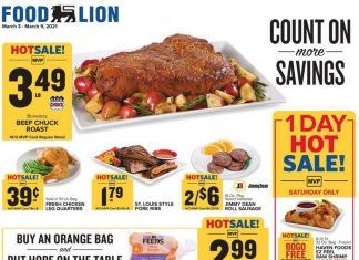 Food Lion Weekly Ad Mar 03 – Mar 09, 2021