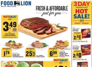 Food Lion Weekly Ad Mar 10 – Mar 16, 2021