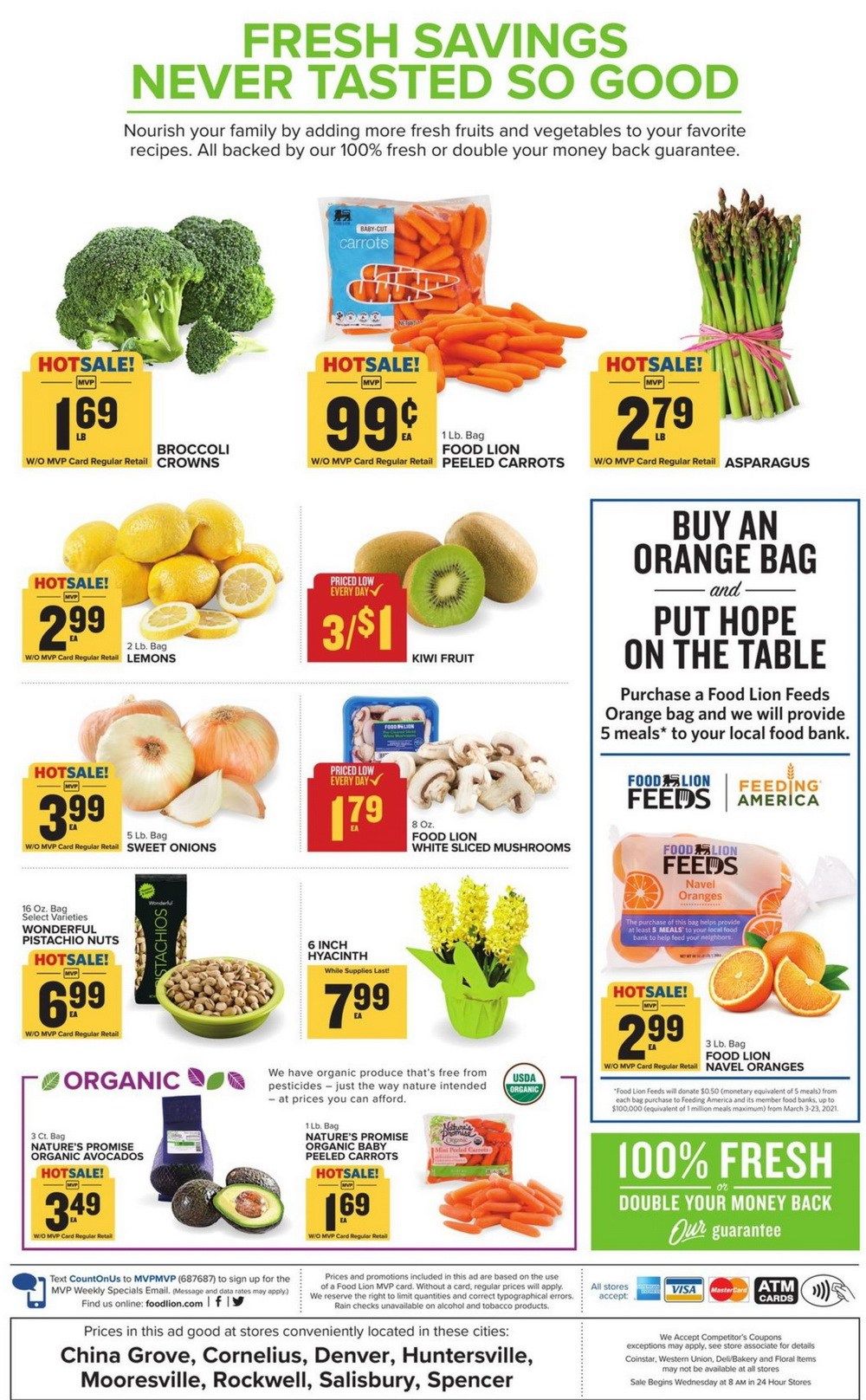 Food Lion Weekly Ad Mar 10 Mar 16, 2021