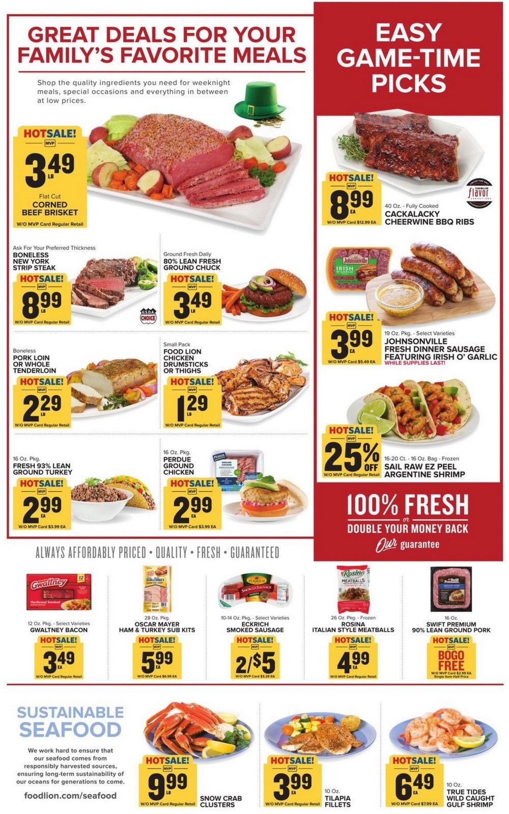 Food Lion Weekly Ad Mar 10 Mar 16, 2021
