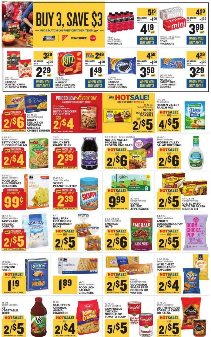 Food Lion Weekly Ad Mar 10 Mar 16, 2021