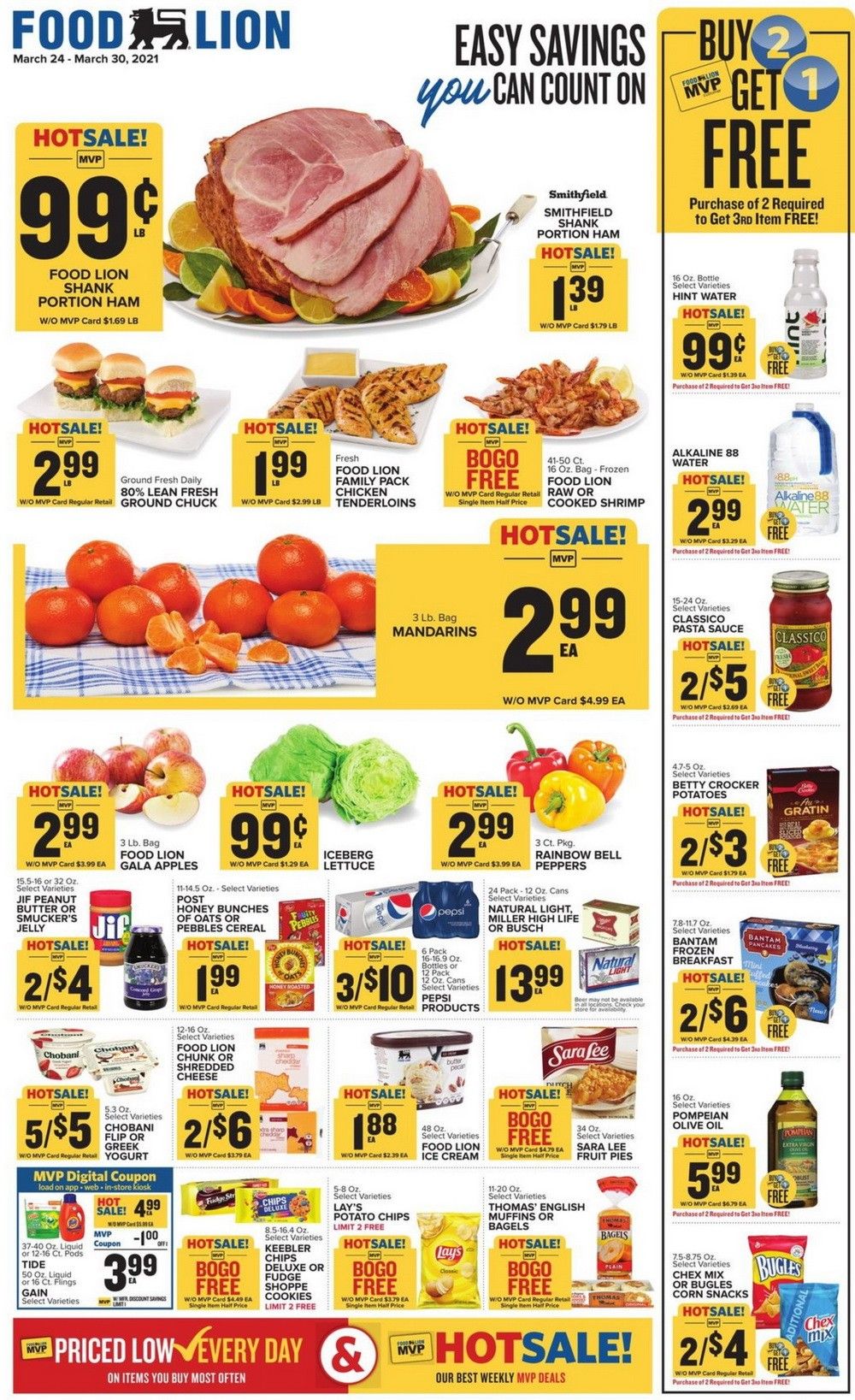 Food Lion Weekly Ad Mar 24 Mar 30, 2021