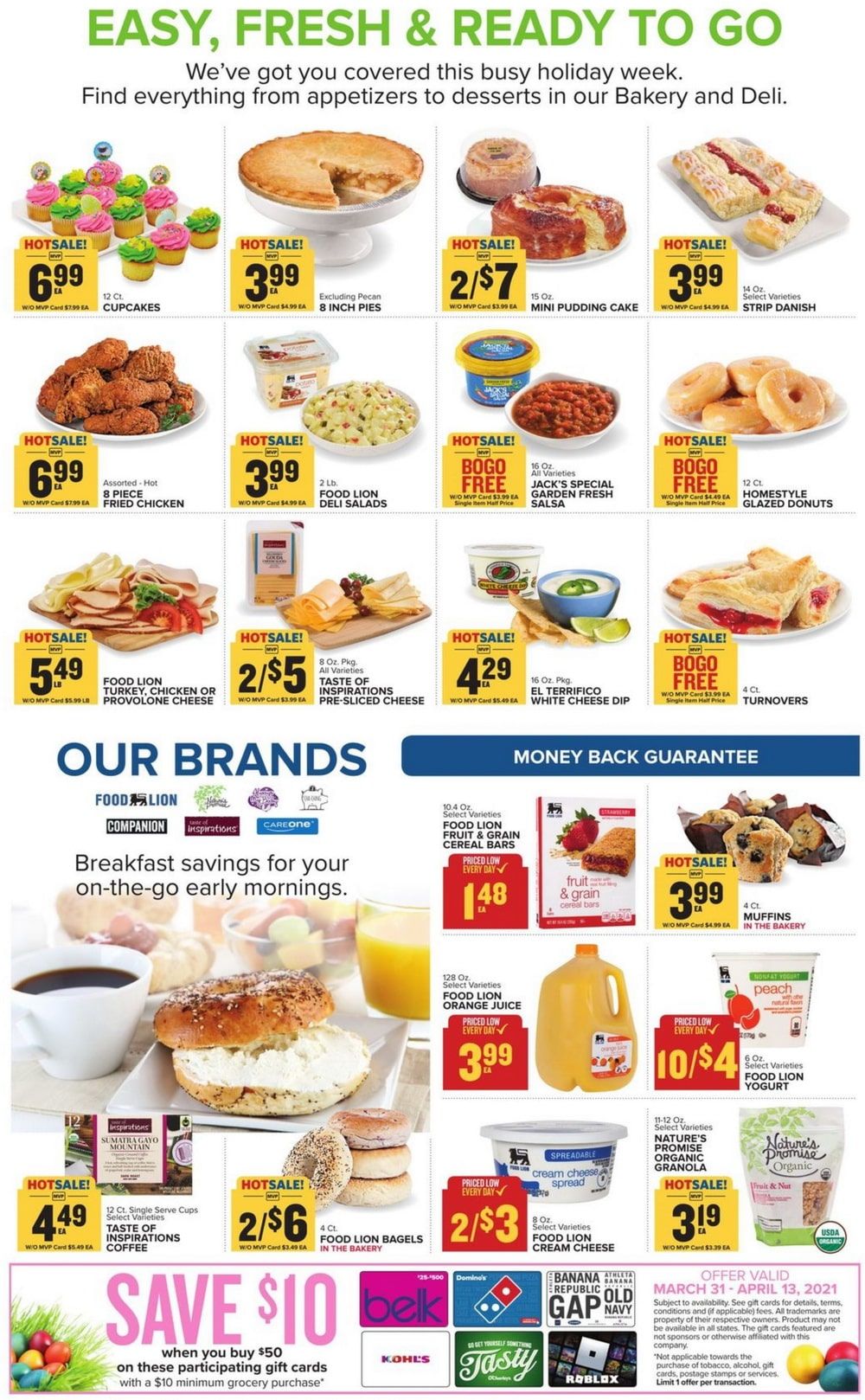 Food Lion Weekly Ad Mar 31 Apr 06, 2021