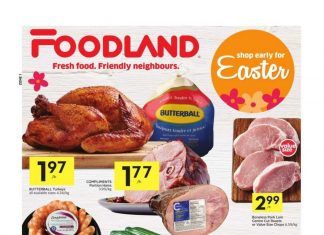 Foodland(Canada) Weekly Ad Mar 25 – Mar 31, 2021