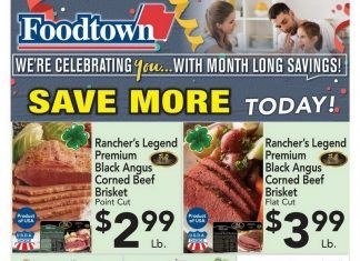 Foodtown Weekly Ad Mar 12 – Mar 18, 2021