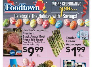 Foodtown Weekly Ad Mar 26 – Apr 01, 2021