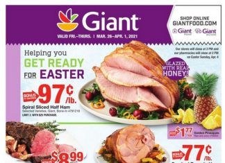 Giant Food Weekly Ad Mar 26 – Apr 01, 2021