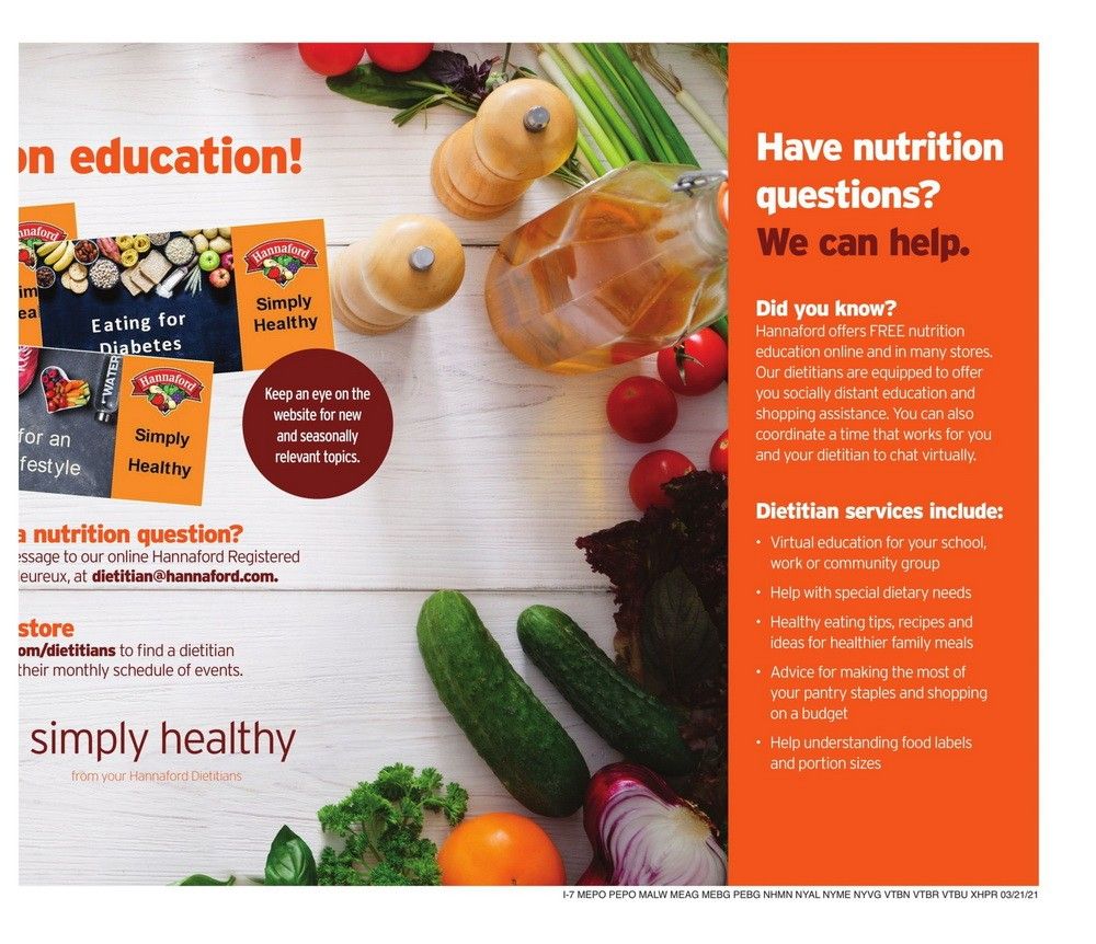 Hannaford Weekly Ad Mar 21 Mar 27, 2021