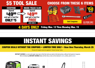 Harbor Freight Flyer Sale Mar 12 – Mar 25, 2021