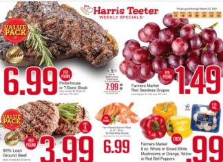 Harris Teeter Weekly Ad Mar 17 – Mar 23, 2021