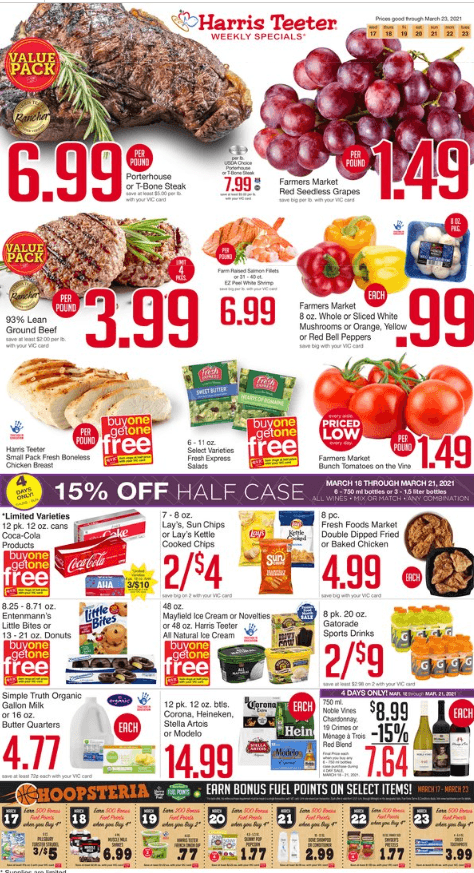 Harris Teeter Weekly Ad Mar 17 – Mar 23, 2021
