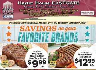 Harter House Weekly Ad Mar 03 – Mar 09, 2021