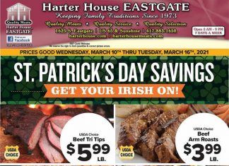 Harter House Weekly Ad Mar 10 – Mar 16, 2021