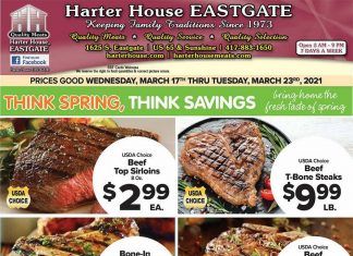 Harter House Weekly Ad Mar 17 – Mar 23, 2021