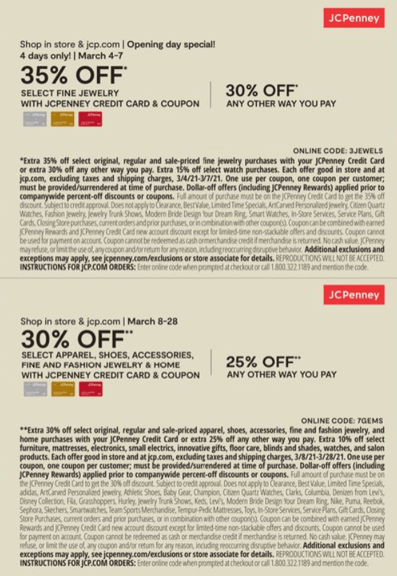 Jcpenney billion dollar jewelry sale 2021 discount