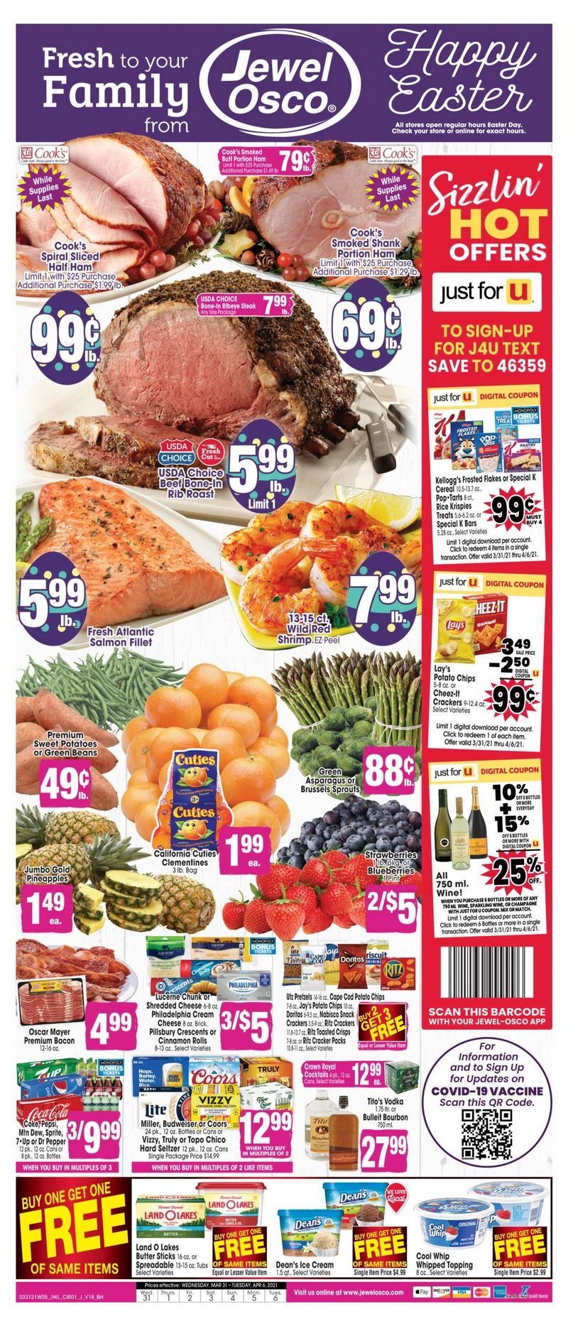 Jewel Osco Weekly Ad Mar 31 Apr 06, 2021
