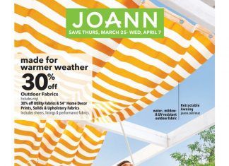 Jo-Ann Weekly Ad Mar 25 – Apr 07, 2021