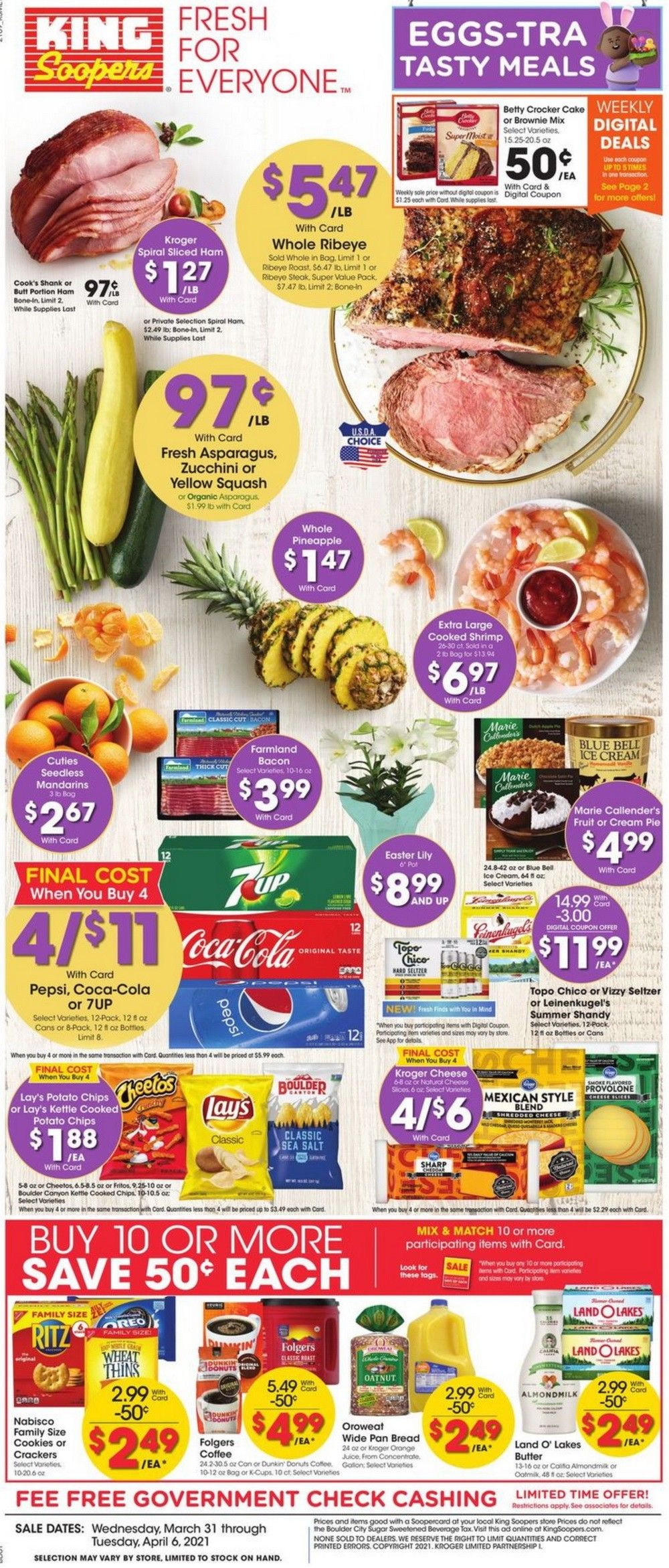 King Soopers Weekly Ad Mar 31 Apr 06, 2021