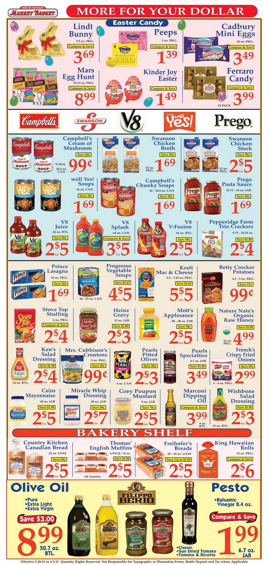 Market Basket Weekly Flyer Mar 28 – Apr 03, 2021