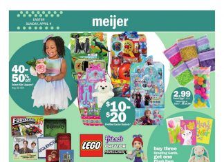 Meijer Easter Ad Mar 28 – Apr 04, 2021