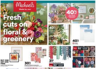 Michaels Weekly Ad Mar 07 – Mar 13, 2021