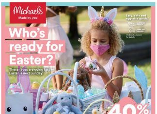 Michaels Weekly Ad Mar 28 – Apr 03, 2021