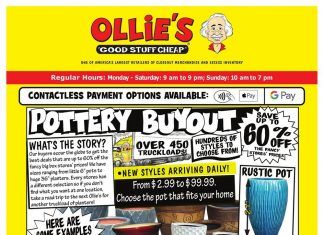 Ollie’s Weekly Ad Apr 01 – Apr 06, 2021