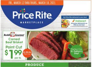 Price Rite Weekly Ad Mar 12 – Mar 18, 2021