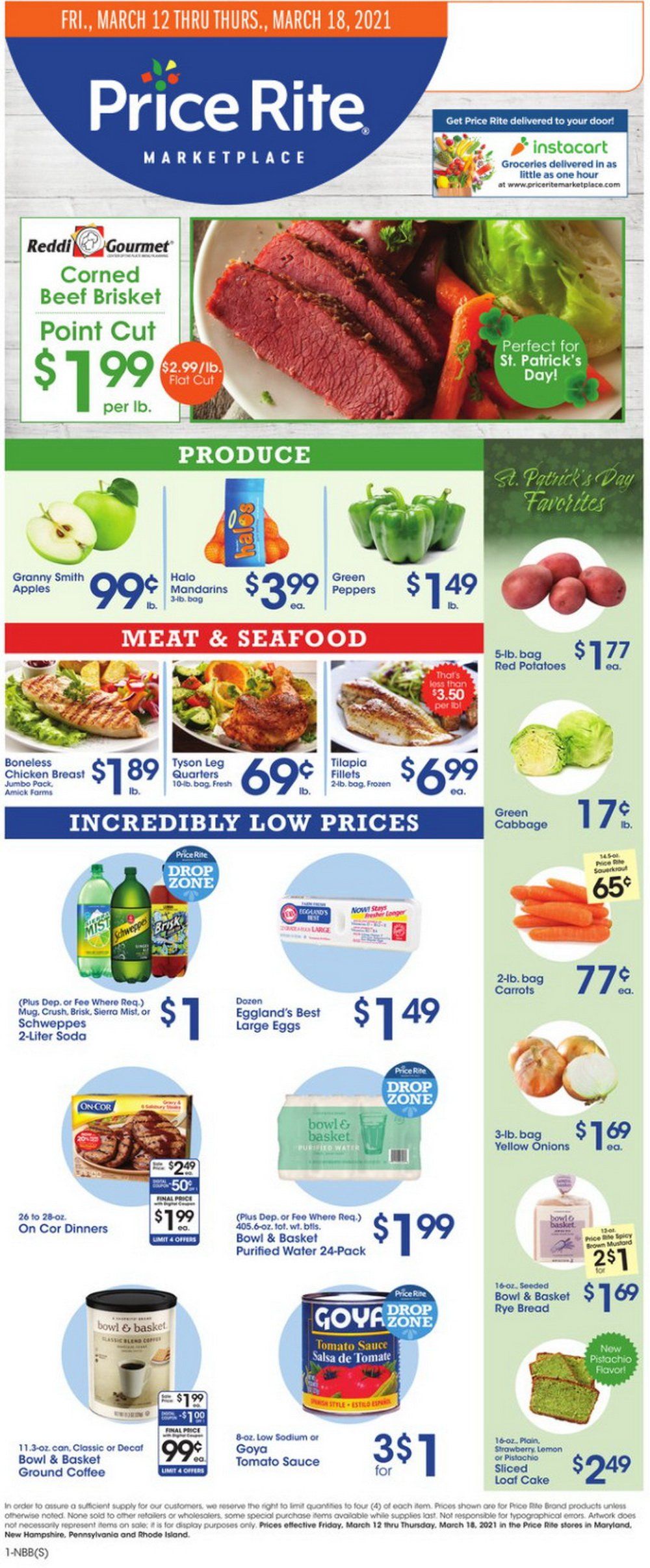 Price Rite Weekly Ad Mar 12 Mar 18, 2021