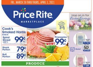 Price Rite Weekly Ad Mar 26 – Apr 01, 2021