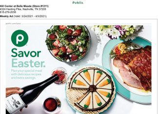 Publix Weekly Ad Mar 24 – Apr 03, 2021