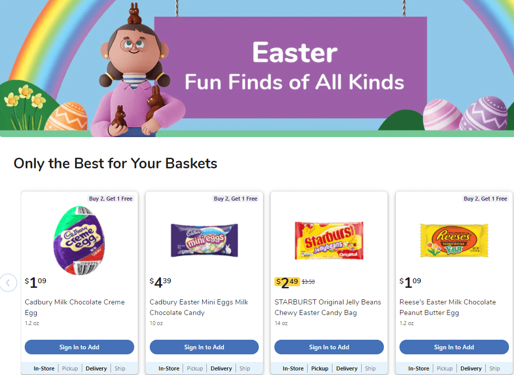 QFC Easter Flyer Sales