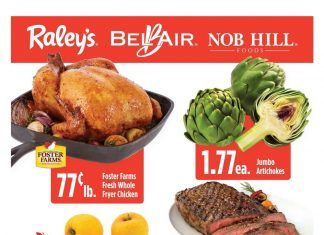 Raley’s Supermarkets Weekly Ad Mar 17 – Mar 23, 2021