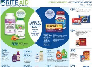 Rite Aid Weekly Ad Mar 07 – Mar 13, 2021
