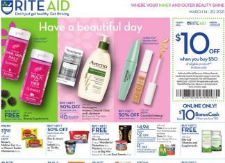 Rite Aid Weekly Ad Mar 14 – Mar 20, 2021
