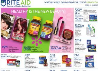 Rite Aid Weekly Ad Apr 04 – Apr 10, 2021